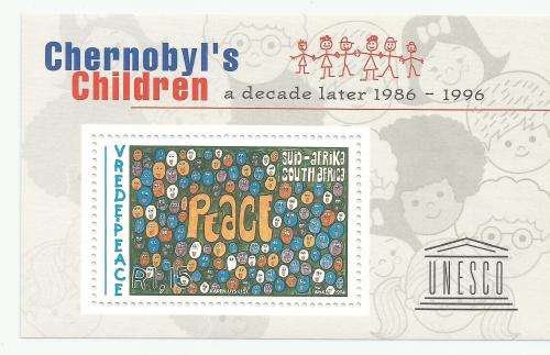 Minisheet for Chernobyl's Children