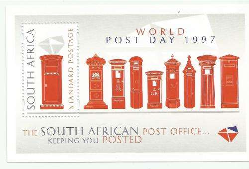 Minisheet SA Post Office