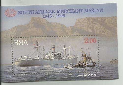 Minisheet - Safmarine 1996 S A Constantine