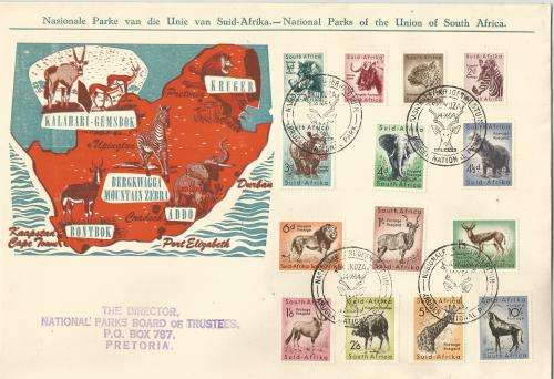1954 FDC National Parks Board