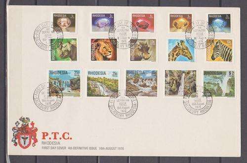 Rhodesian FDC as per scan