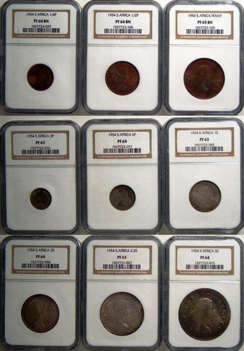 1954 Proof Set - NGC GRADED - SOLD TO RAISE MUCH NEEDED FUNDS - PLEASE SUPPORT