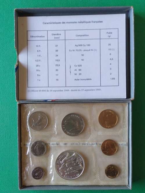 FRENCH SET WITH CERTIFICATE