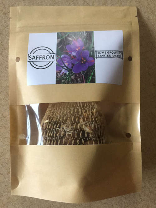 Saffron Starter Pack5 BulbsCrocos Sativus