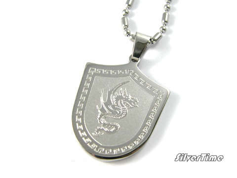 Men's necklace STN237 made in 316L stainless steel