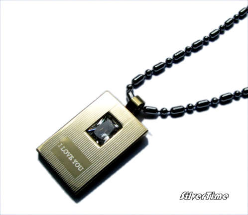 Man's necklace STN3261 made in 316L stainless steel