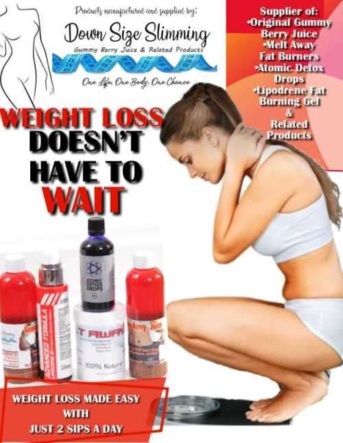 Original Gummy Berry Juice 500ml (2 x 250ml bottels) and FREE courier