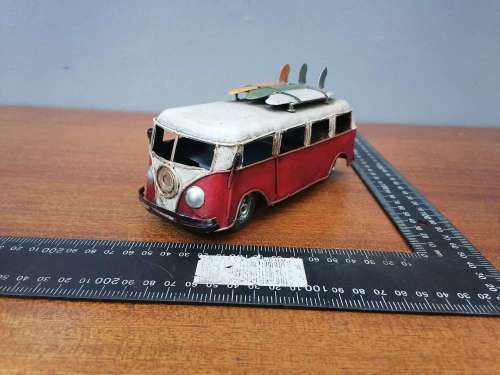 VW combi tin toy car