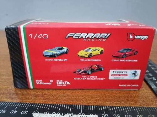 Shell V power Ferrari toy car