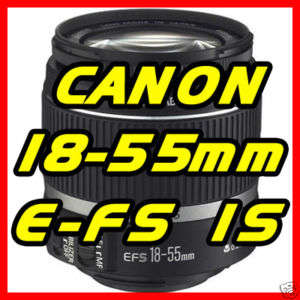 Canon EF-S 18-55mm IS(image stabilized)Zoom Lens + UV Filter + Tripod, NEW!