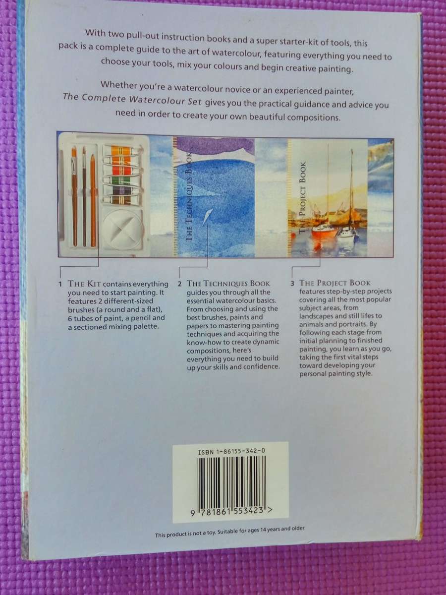 The Complete Watercolour Set: Techniques, Equipment and Projects for Mastering Watercolour