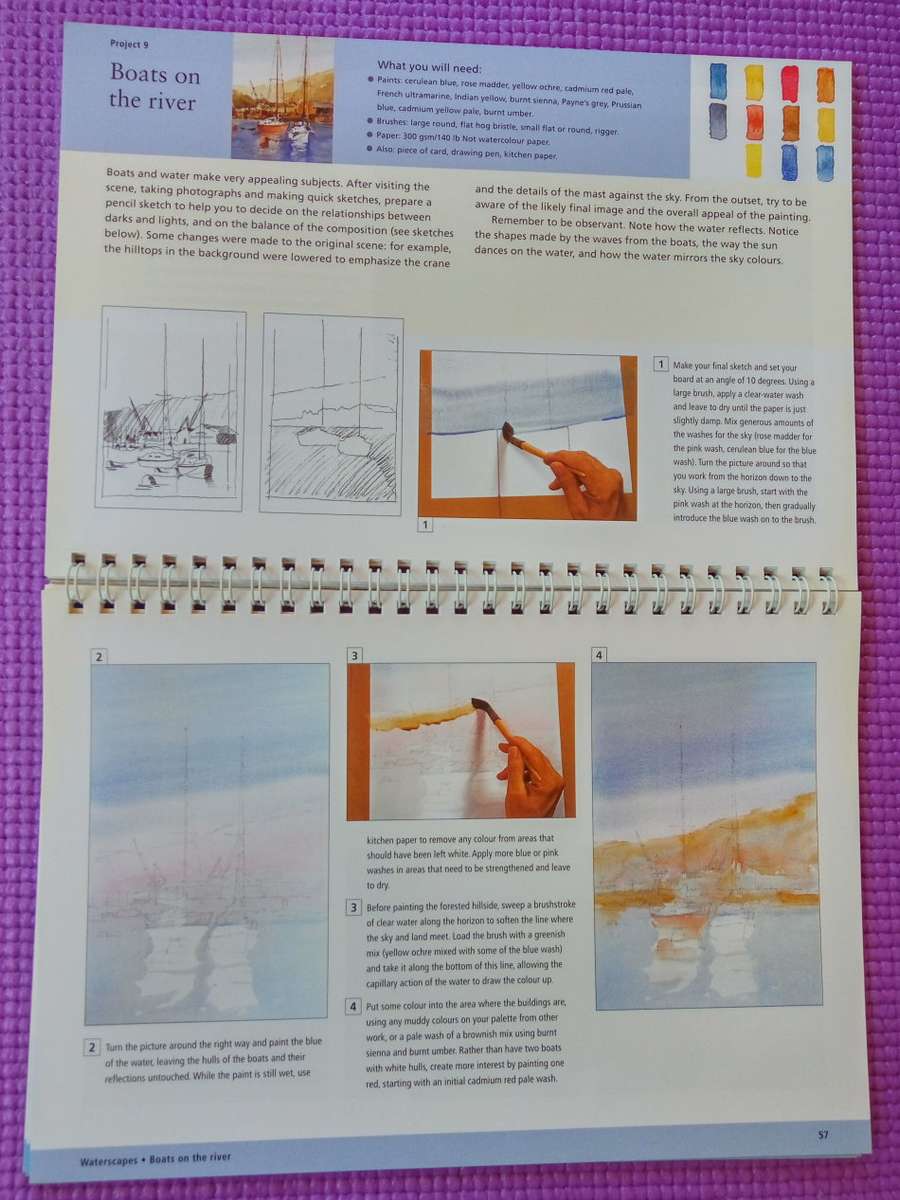 The Complete Watercolour Set: Techniques, Equipment and Projects for Mastering Watercolour