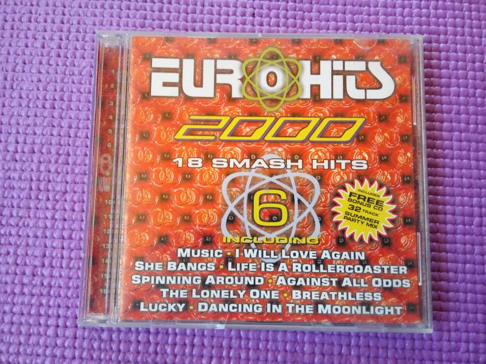 CD Euro Hits 2000 Number 6 (with 32-Track Bonus Disc)