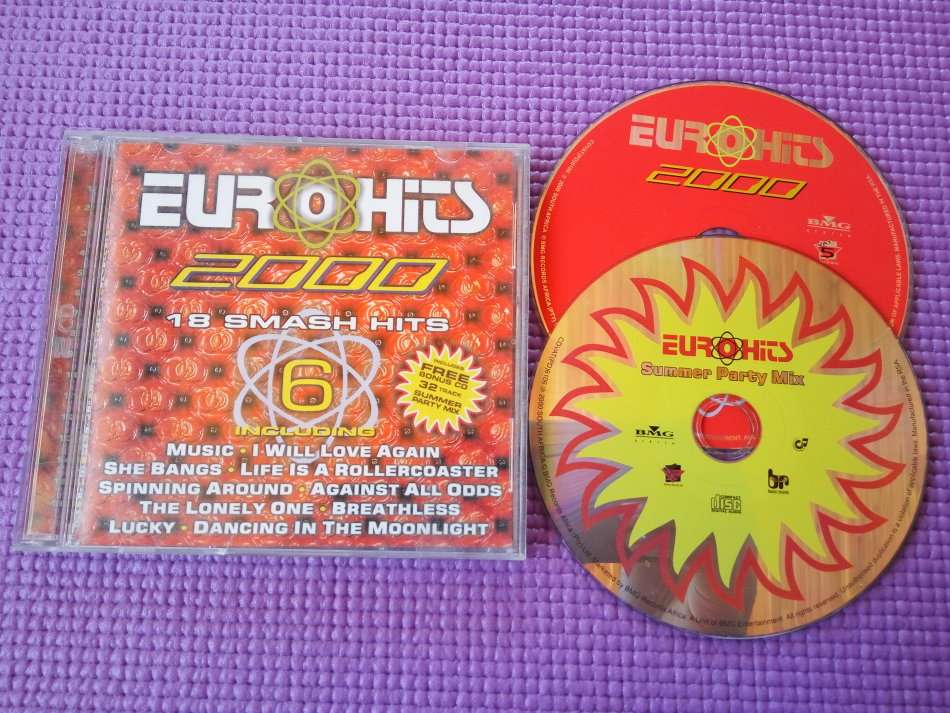 CD Euro Hits 2000 Number 6 (with 32-Track Bonus Disc)
