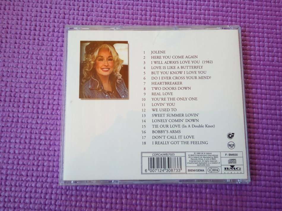CD Dolly Parton - Love Songs