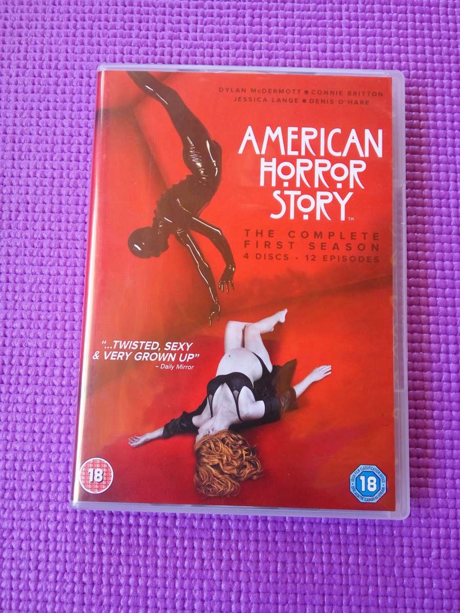 DVD Boxset American Horror Story Complete Season 1 - Murder House (4-Disc Set)