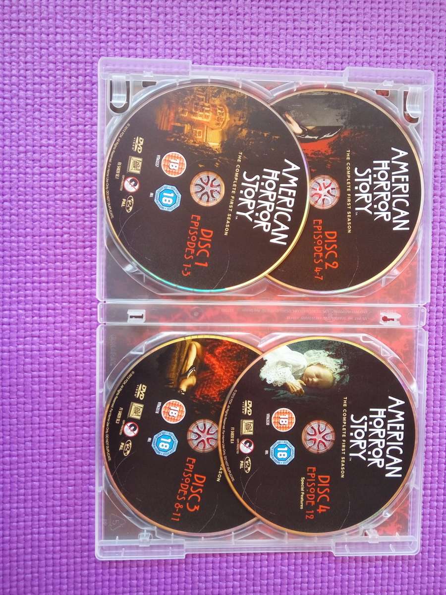 DVD Boxset American Horror Story Complete Season 1 - Murder House (4-Disc Set)