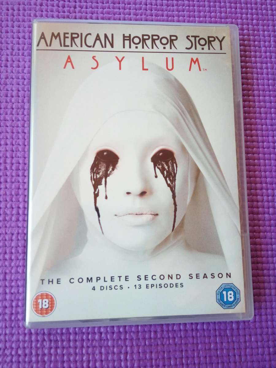 DVD Boxset American Horror Story Complete Season 2 - Asylum (4-Disc Set)
