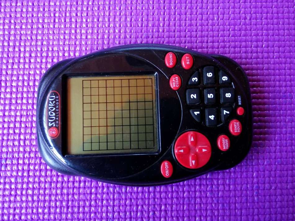 Sudoku Challenger - Hand Held Electronic Game Device