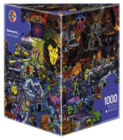 Heye Jigsaw Puzzle Triangular Box - Spacebar 1000pc 68x48cm