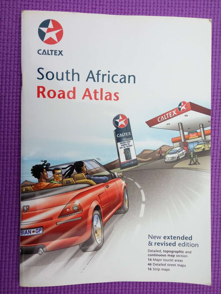 Caltex South African Road Atlas by Mapstudio
