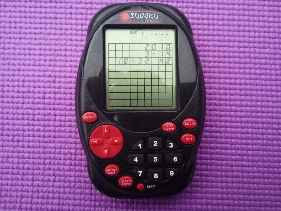 Sudoku Challenger - Hand Held Electronic Game Device