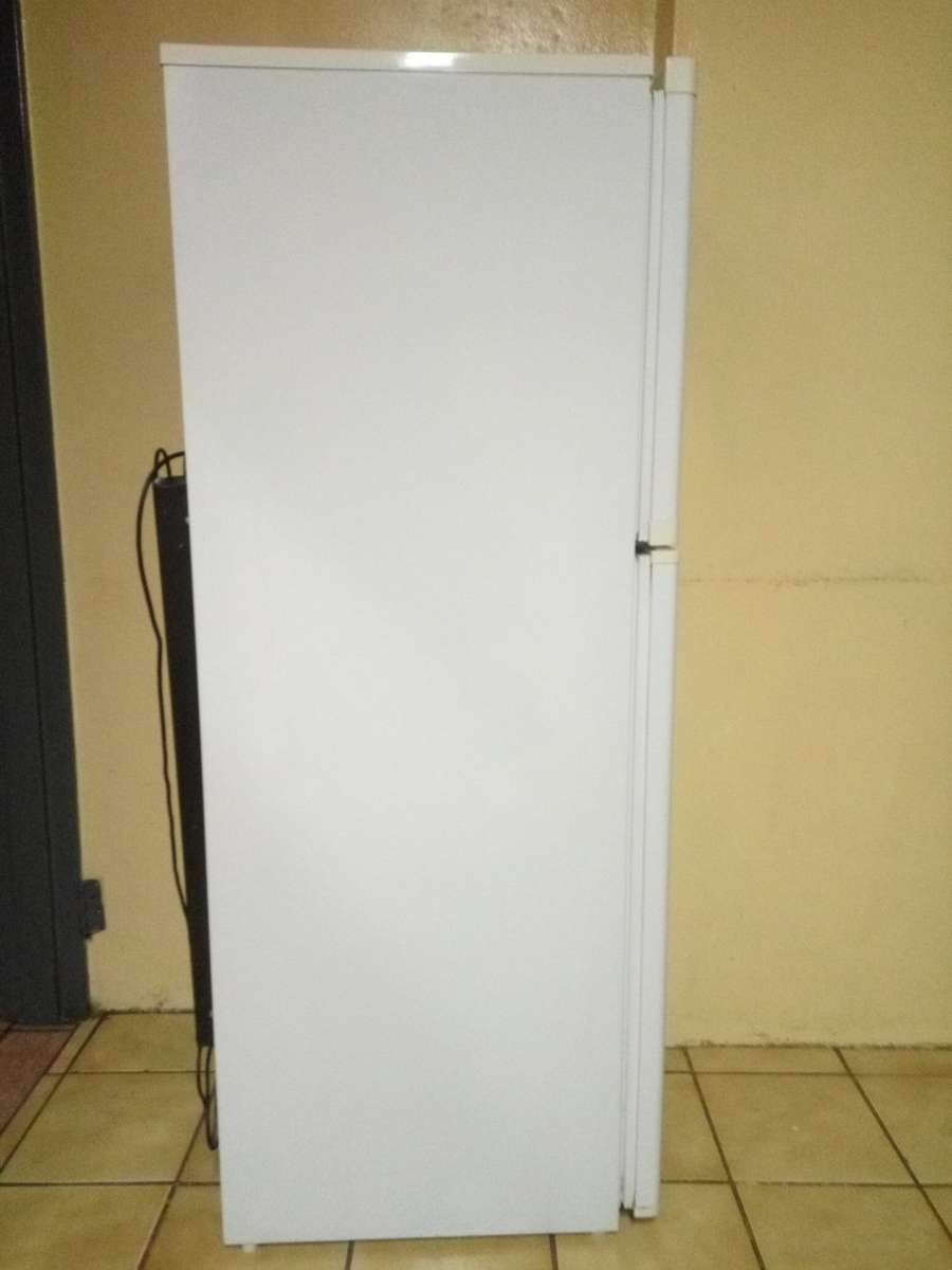 Small White KIC Refrigerator with Top Freezer