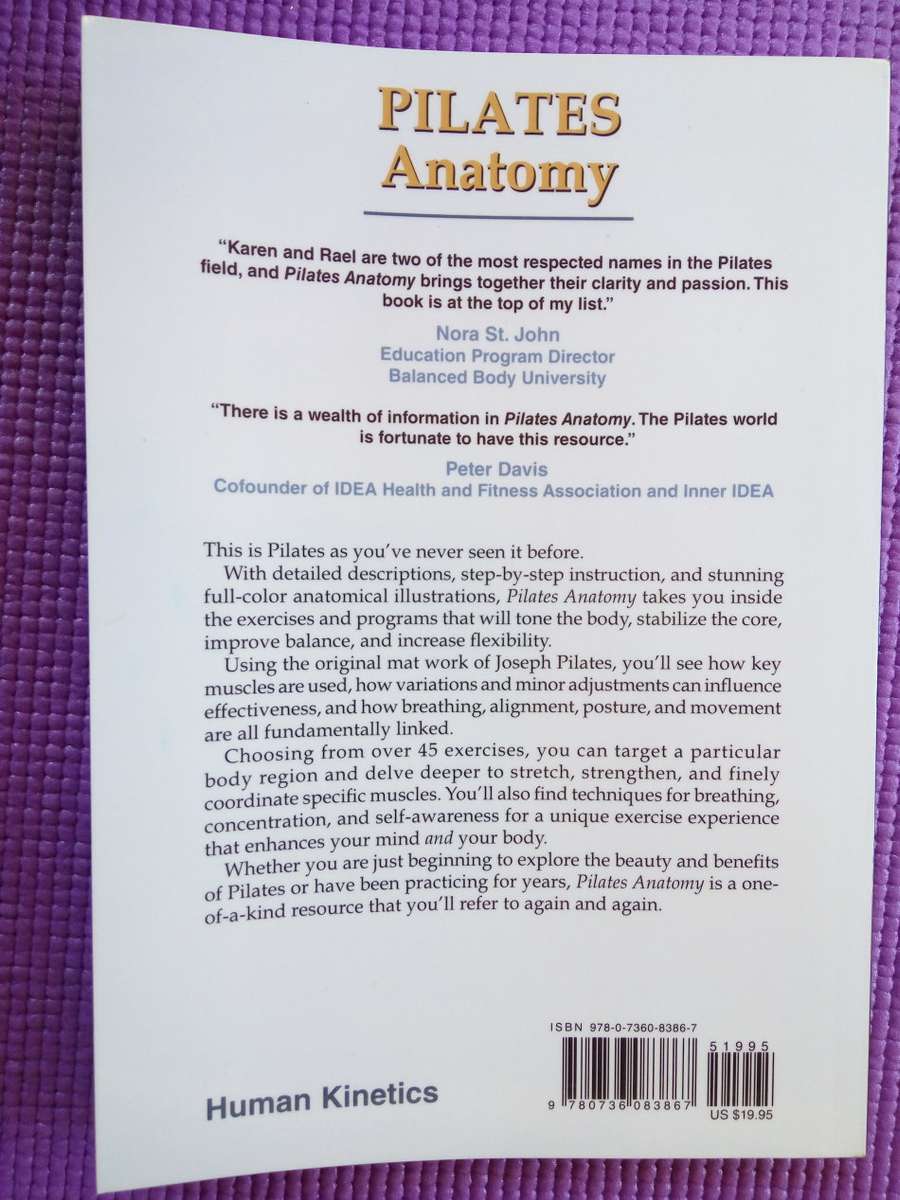 Pilates Anatomy by Rael Isacowitz