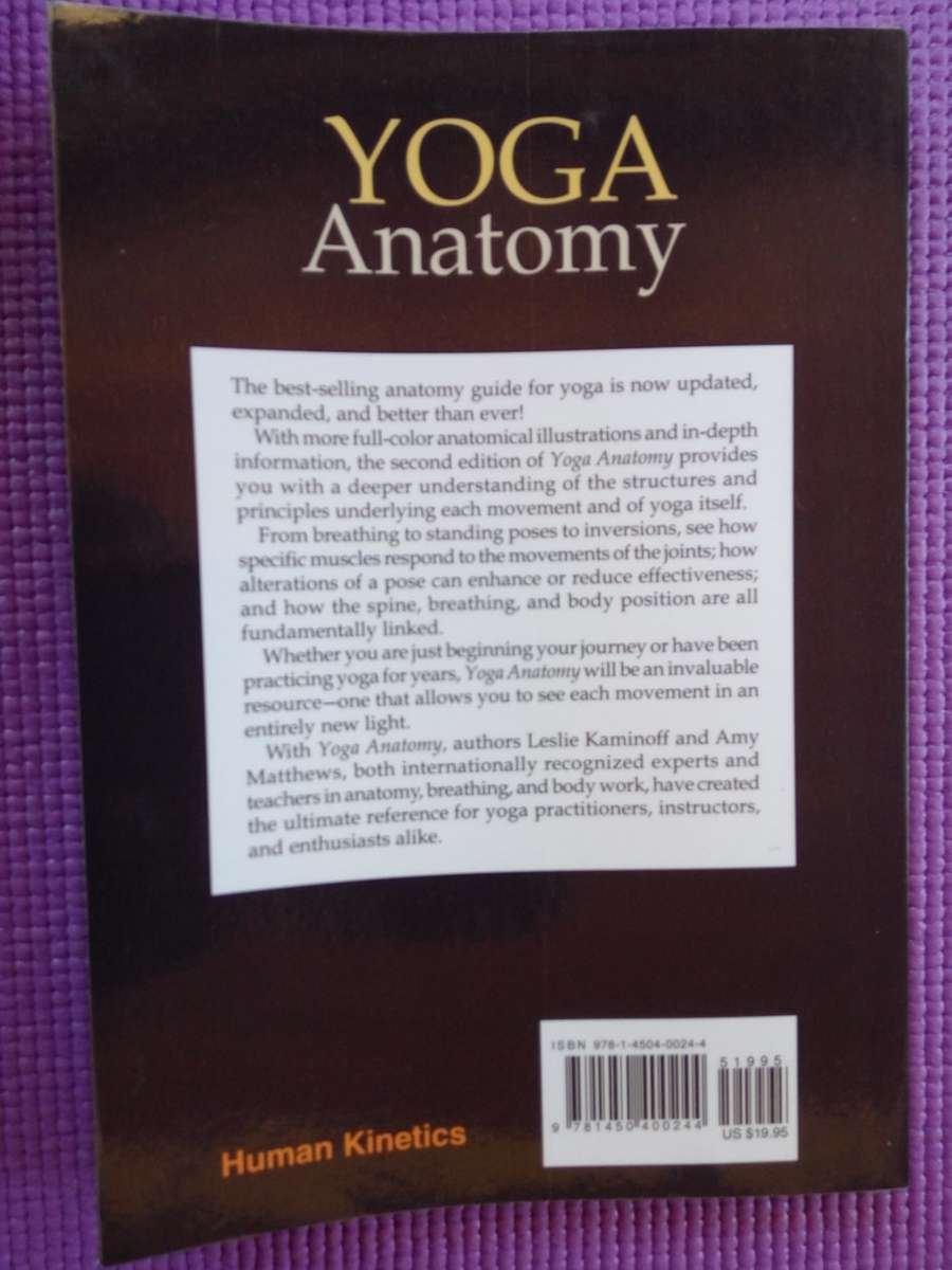 Yoga Anatomy by Leslie Kaminoff