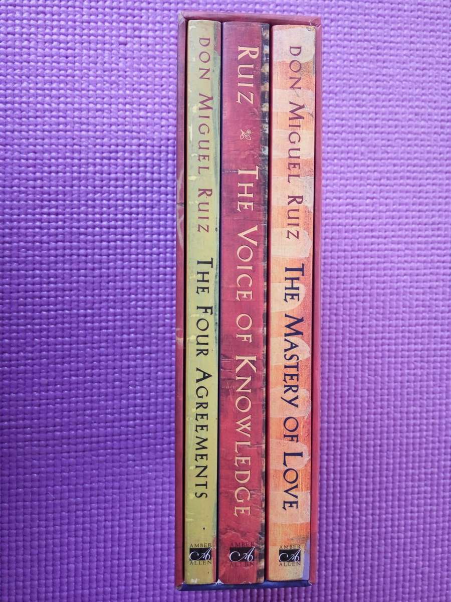 The Four Agreements 3-Book Set by Don Miguel Ruiz