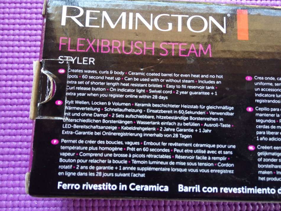 Remington CB4N Flexibrush Steam Ceramic Airbrush