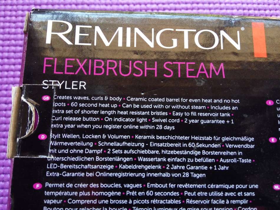 Remington CB4N Flexibrush Steam Ceramic Airbrush
