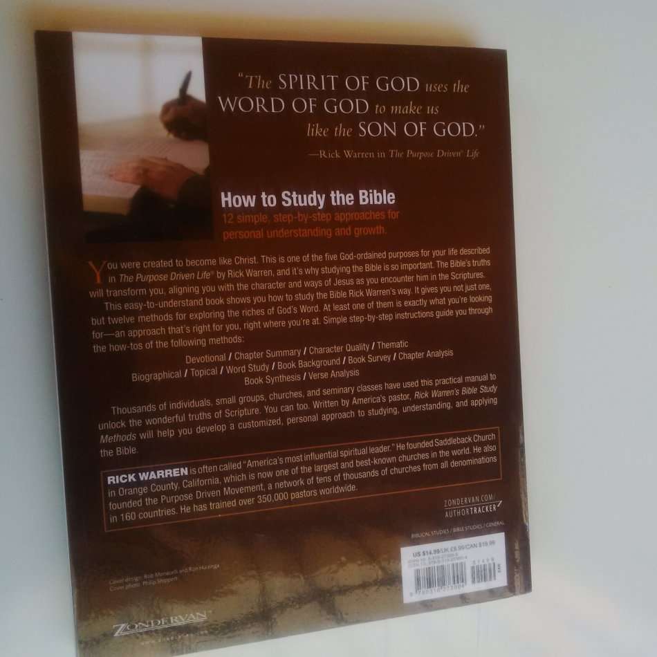 Rick Warren's Bible Study Methods: Twelve Ways You Can Unlock God's Word