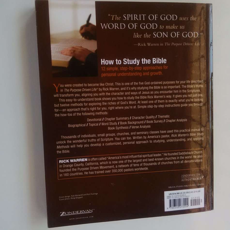 Rick Warren's Bible Study Methods: Twelve Ways You Can Unlock God's Word