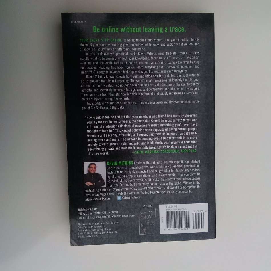 The Art of Invisibility by Kevin Mitnick