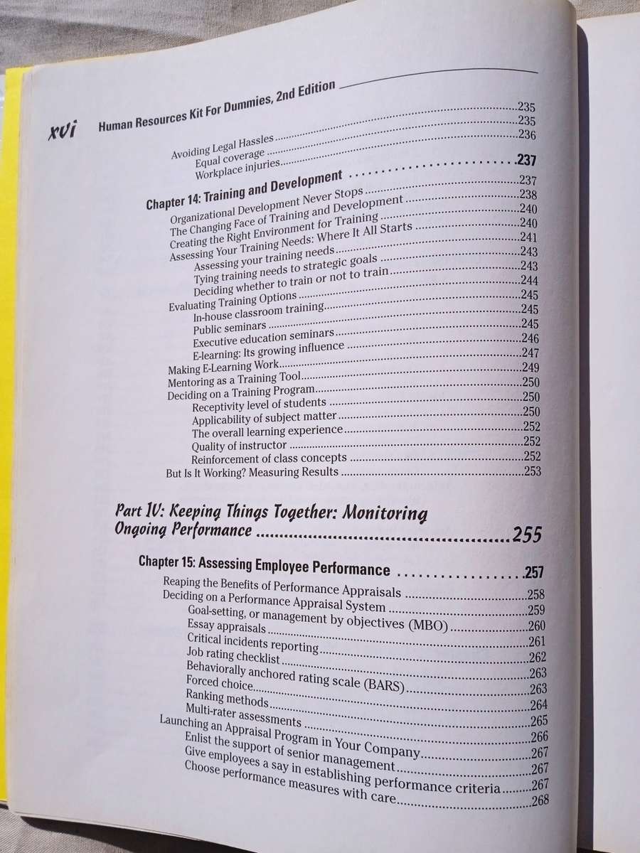 HUMAN RESOURCES KIT FOR DUMMIES (WITH CD)