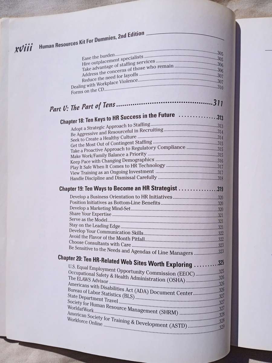 HUMAN RESOURCES KIT FOR DUMMIES (WITH CD)