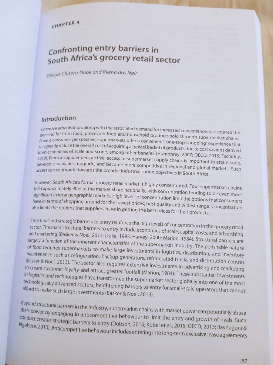 OPENING THE SOUTH AFRICAN ECONOMY