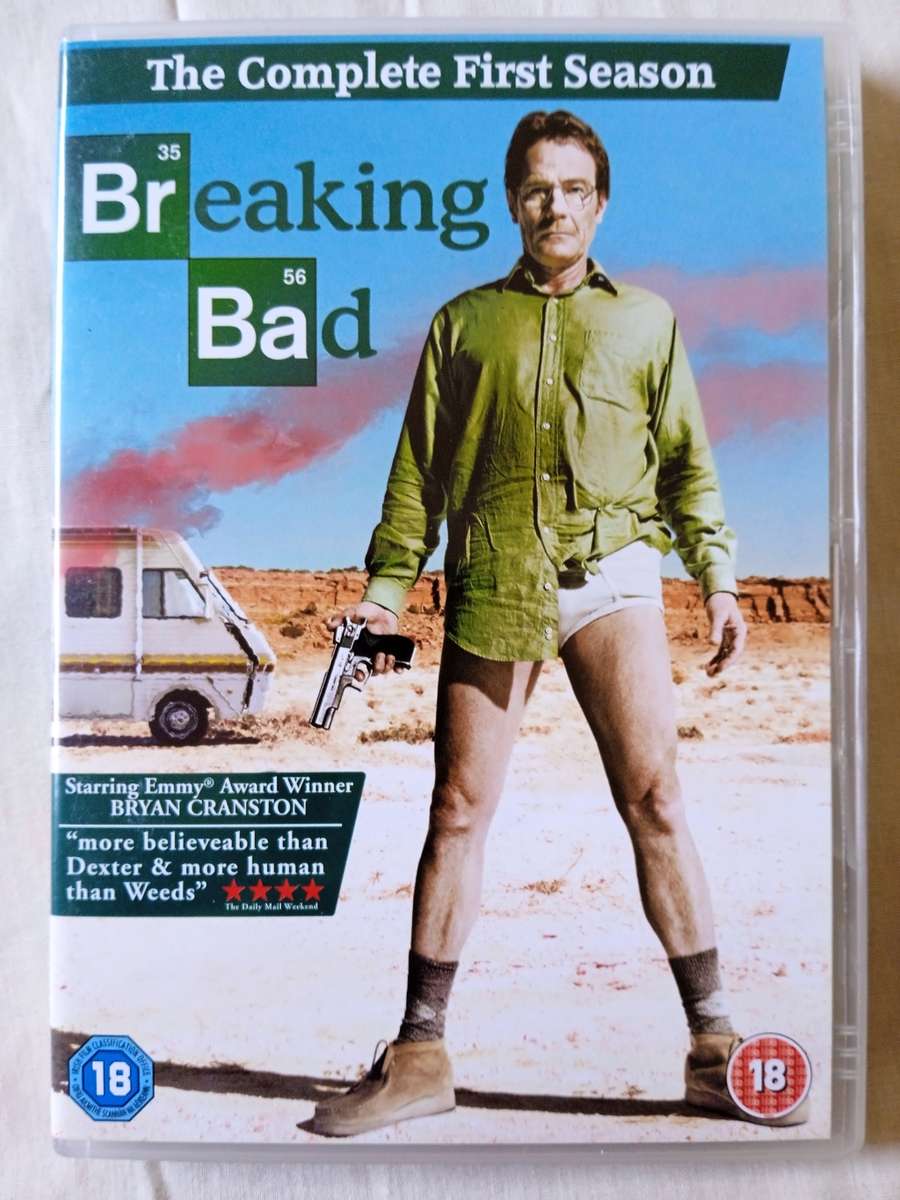 BREAKING BAD COMPLETE COLLECTION - SEASON 1 - 5 (DVD)