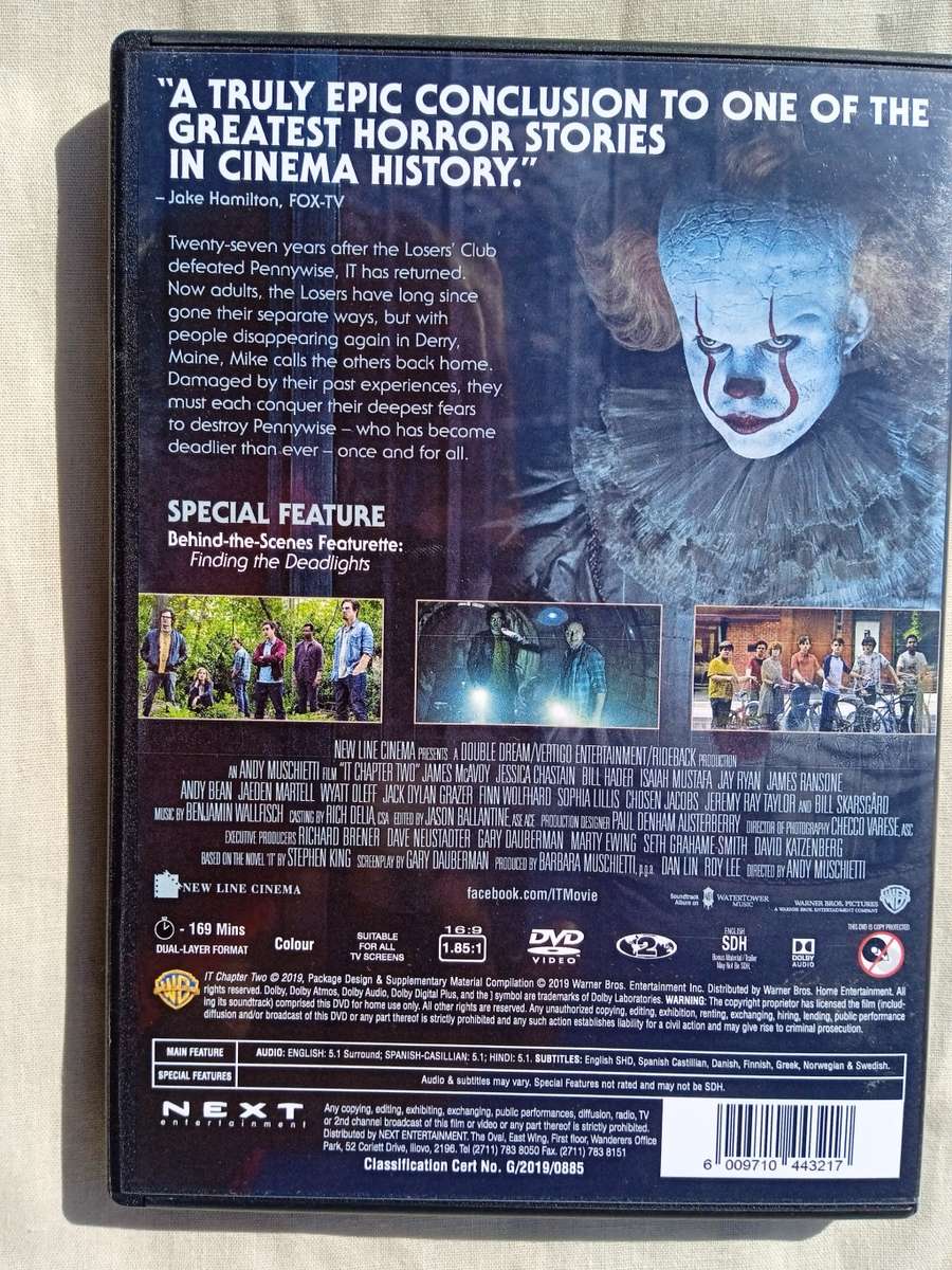 IT CHAPTER 2 (DVD)