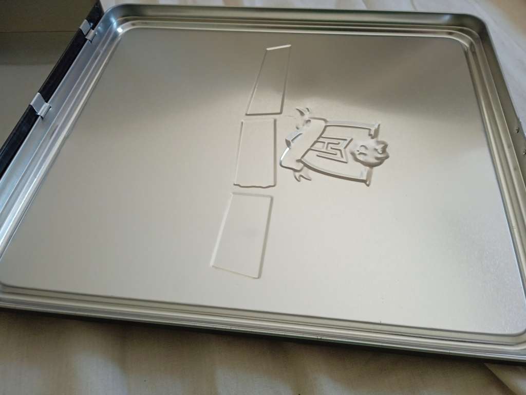 MONSTER HIGH 35cm EMPTY BRIEFCASE TIN - READ DESIGN MONSTERIZE