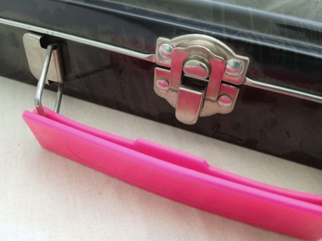 MONSTER HIGH 35cm EMPTY BRIEFCASE TIN - READ DESIGN MONSTERIZE