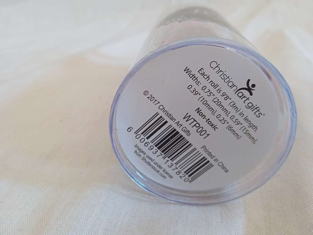 CHRISTIAN ART WASHI TAPES (SET OF 8 ROLLS)