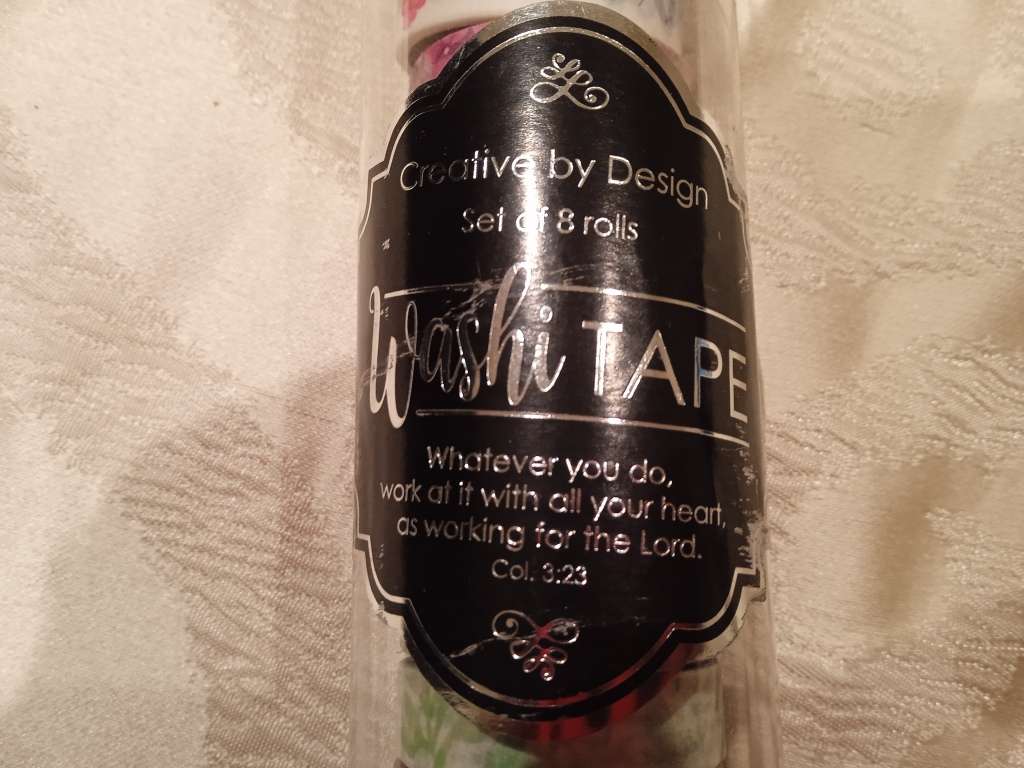 CHRISTIAN ART WASHI TAPES (SET OF 8 ROLLS)