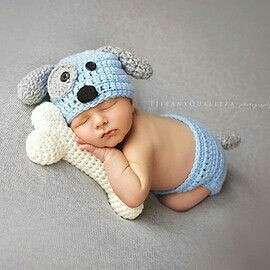 'Give a Dog a Bone ' Prop for baby photography