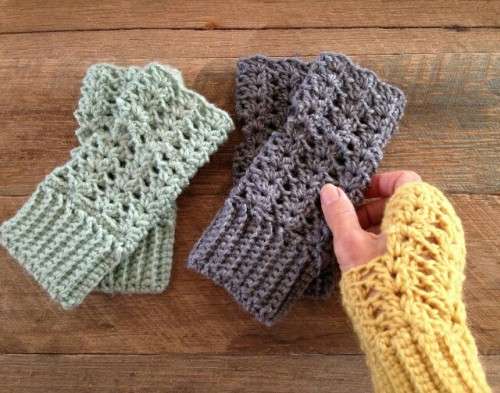 Handmade Lace Fingerless Gloves