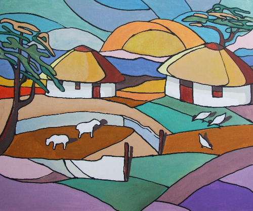 ***Original Lani - Acrylic on Canvas - 68cm x 83cm***