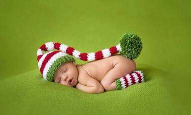Crochet Elf Photo Prop for baby photography