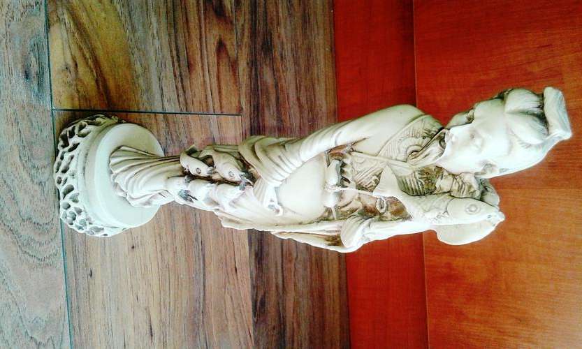 Large Stone Carved Ornamental Figuirine