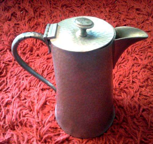 Vintage Pewter coffee pot Great condition considering age